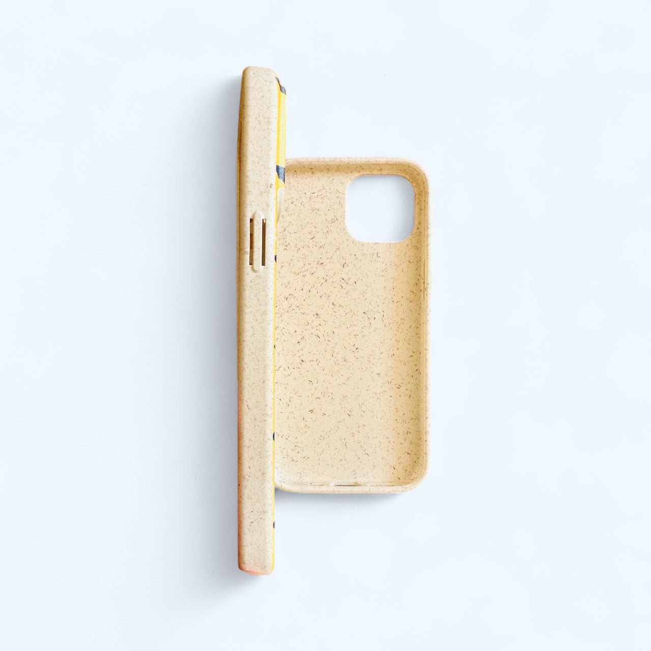 Retro Floral Eco Friendly Tough Phone Case in Honey Yellow - iPhone Samsung - Enamelhappy