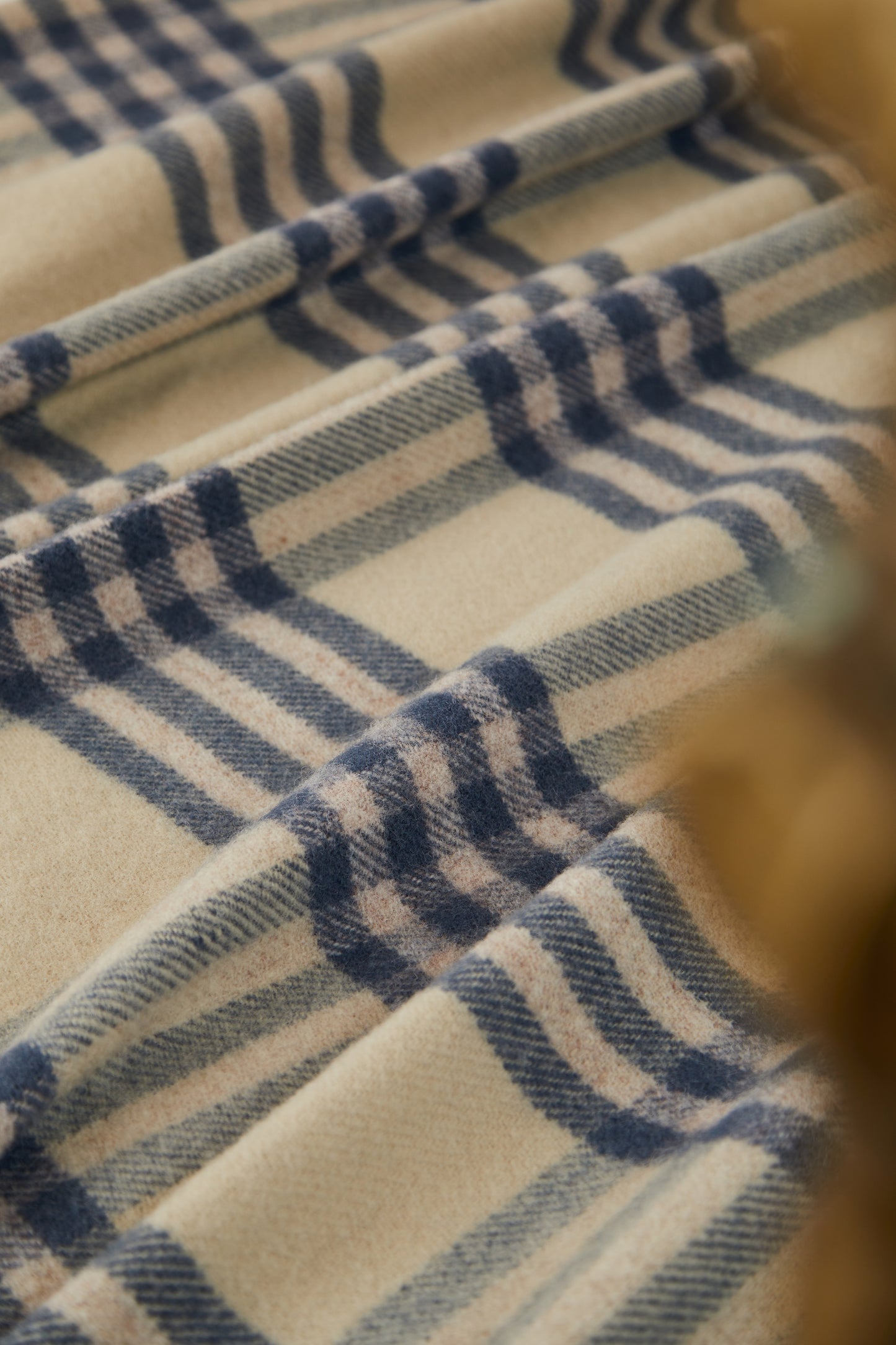 Tweedmill Hex Check Heritage Woven Throw Blanket | Pure New Wool