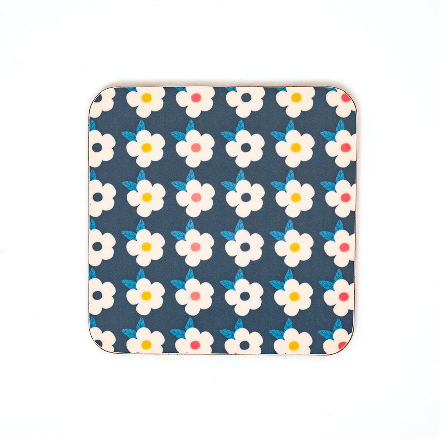 Enamel Mug & Coaster Set - Midnight Navy Blue - Enamelhappy - Enamelhappy