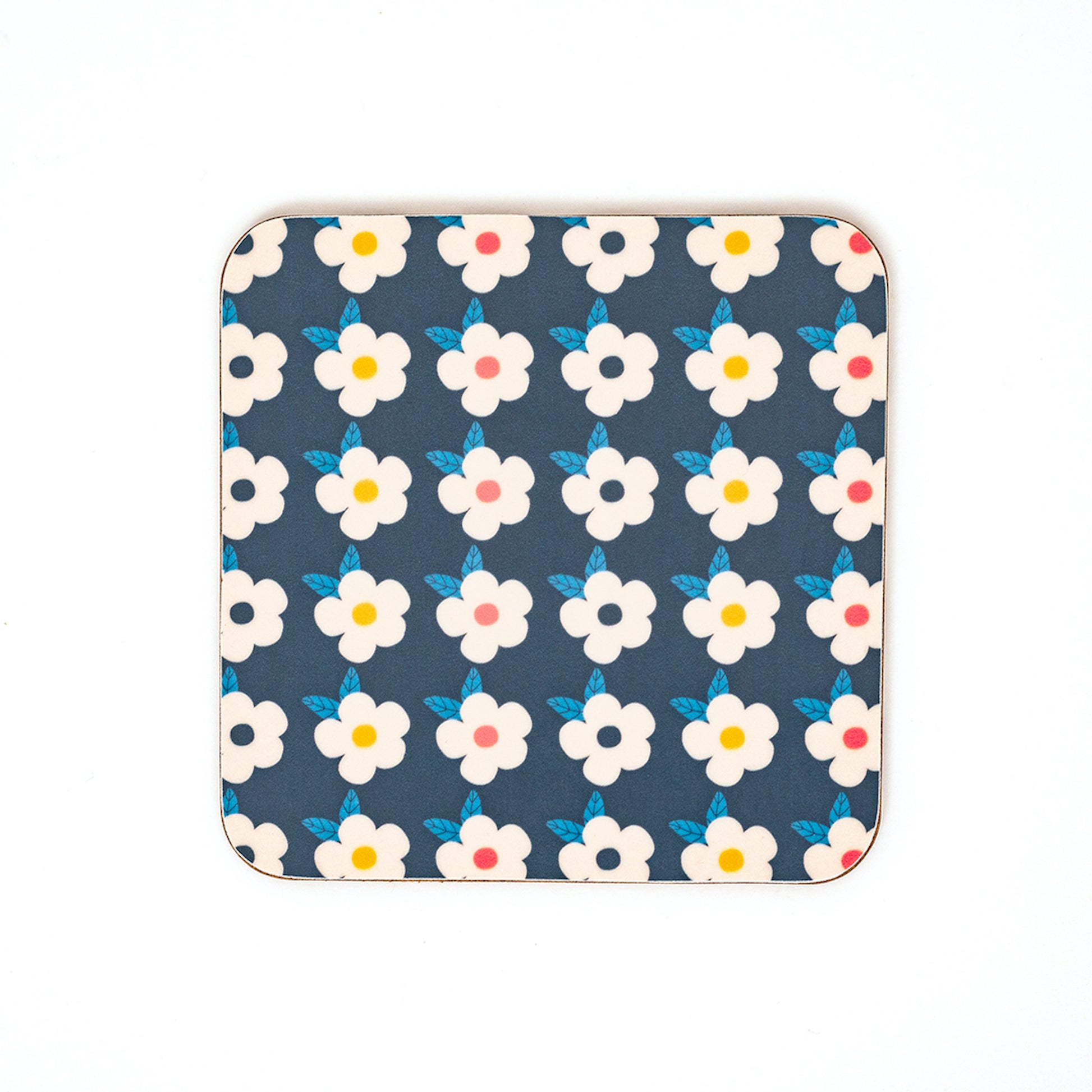 Enamel Mug & Coaster Set - Midnight Navy Blue - Enamelhappy - Enamelhappy